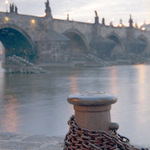 Ráno u Karlova mostu